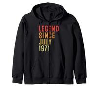 Legend Since July 1971 Vintage 1971 Birth Of Birthday Gifts Sweat à Capuche