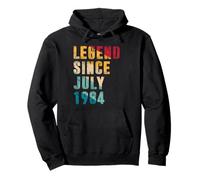Legend Since July 1984 Funny 41 Year Old Gifts 41e Birthday Sweat à Capuche