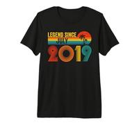 Legend Since July 2019 7th Birthday Gifts Idea 7 Years Old T-Shirt Haut de Gamme