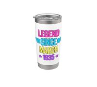 Legend Since March 1935 Gobelet isotherme en acier inoxydable double paroi