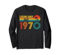 Legend Since May 1970 56th Birthday 56 Years Old Vintage Manche Longue