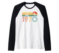 Legend Since May 1970 56th Birthday 56 Years Old Vintage Manche Raglan