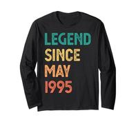 Legend Since May 1995 30e anniversaire homme femme Manche Longue