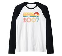 Legend Since May 2007 19th Birthday 19 Years Old Vintage Manche Raglan