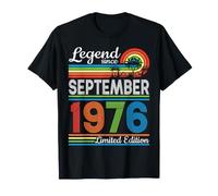Legend Since September 1976 Édition limitée 50 Ans T-Shirt