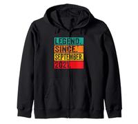Legend Since September 2021 5th Birthday Gifts 5 Years Old Sweat à Capuche