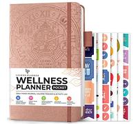 Legend Wellness Planner & Journal alimentaire - Journal quotidien pour régime, santé et fitness avec suivi d'exercices et de perte de poids - Journal de vie, de nutrition et d'entraînement - Dure 6