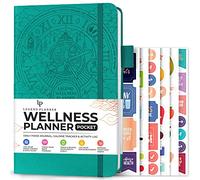 Legend Wellness Planner & Journal alimentaire - Régime et santé quotidien avec perte de poids, mesures et suivi d'exercice - Mode de vie et nutrition, durant 6 mois