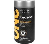 Legend XL Lot de 12 préservatifs larges et évasés pour un confort ultimeVégétalien,sans OGM et latex de caoutchouc naturel