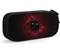 Legend Zelda Étui À Stylos Grande Capacité Étui À Crayons Double Fermeture Éclair Organisateur De Papeterie Sac De Papeterie Sac À Cosmétiques Noir-Noir