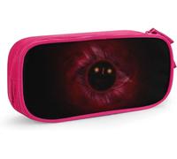 Legend Zelda ? Trousse À Stylos De Grande Capacité, Trousse À Crayons À Double Fermeture Éclair, Organisateur De Papeterie, Sac De Papeterie, Sac À Cosmétiques, Noir-Rose