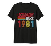 Legendaddy Legendaddy Depuis 1981 Legendaddy Est 1981 T-Shirt Haut de Gamme