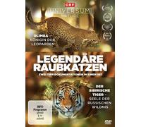 Legendäre Raubkatzen - Zwei Tier-Dokumentationen in einem Set (DVD)