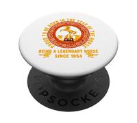 Légendaire Depuis 1954, Fier d'être né l'année du Cheval PopSockets PopGrip Adhésif