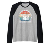 Légendaire Depuis 1960 Édition limitée 66e Anniversaire Manche Raglan