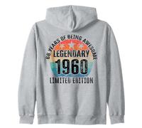 Légendaire Depuis 1960 Édition limitée 66e Anniversaire Sweat à Capuche