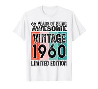 Légendaire Depuis 1960 Édition limitée 66e Anniversaire T-Shirt