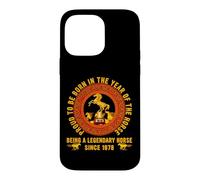 Légendaire Depuis 1978, Fier d'être né l'année du Cheval Coque pour iPhone 14 Pro Max