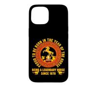 Légendaire Depuis 1978, Fier d'être né l'année du Cheval Coque pour iPhone 15