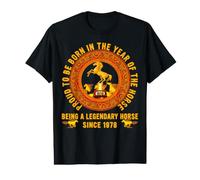 Légendaire Depuis 1978, Fier d'être né l'année du Cheval T-Shirt Graphique avec Valeur