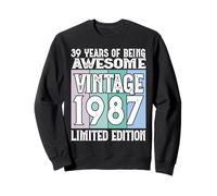 Légendaire Depuis 1987 Édition limitée 39e Anniversaire Sweatshirt