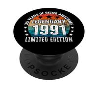 Légendaire Depuis 1991 Édition limitée 35e Anniversaire PopSockets PopGrip Adhésif
