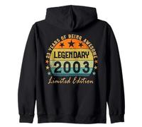Légendaire Depuis 2003 Édition limitée 23e Anniversaire Sweat à Capuche