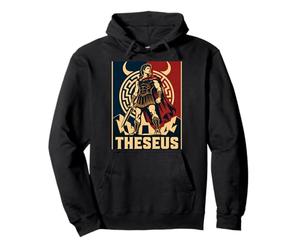 Légendaire héros Grec Thésée Labyrinthe Guerrier Sweat à Capuche