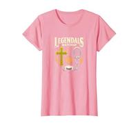 Legendals Matchup Catholics vs Convicts Football Rivalry T-Shirt, Femme, Rose, M