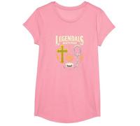 Legendals Matchup Catholics vs Convicts Football Rivalry T-Shirt, Fille, Rose, XS