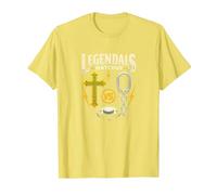 Legendals Matchup Catholics vs Convicts Football Rivalry T-Shirt, Homme, Citron, M