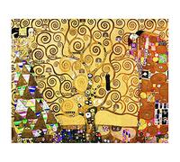 Legendarte - Tableau, Impression Sur Toile - L'Arbre De Vie Gustav Klimt cm. 40x50