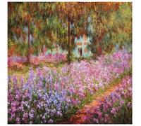 Legendarte - Tableau, Impression Sur Toile - Le Jardin À Giverny Claude Monet cm. 50x50