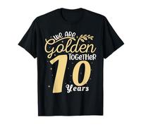 Legendary 10 Year golden Marriage anniversary Crew Men Women T-Shirt
