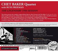 Legendary 1956 Session by BAKER,CHET QUARTET / FREEMAN,RUSS [Audio CD] NEUF