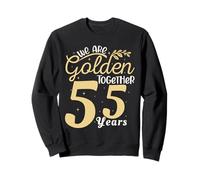 Legendary 55 Year golden Marriage anniversary Crew Men Women Sweatshirt