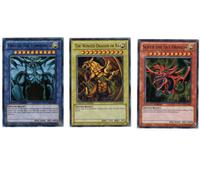 Legendary Collection Ultra Rare God Card Set Of 3 Egyptian God Cards Slifer,Obelisk Ra (Limited Edition) Ultra Rare Version By Yu-Gi-Oh!