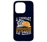 Legendary Construction Manager a Une fête de Retraite à la Retraite Coque pour iPhone 15 Pro