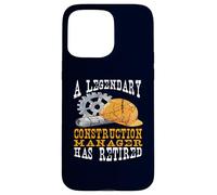 Legendary Construction Manager a Une fête de Retraite à la Retraite Coque pour iPhone 15 Pro Max