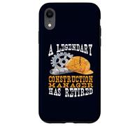 Legendary Construction Manager a Une fête de Retraite à la Retraite Coque pour iPhone XR