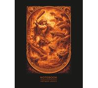 Legendary Hero vs Serpent Notebook - Greek Mythology Art: Epic Battle of Strength and Courage Illustration | Multi-Headed Serpent and Warrior Clash ... for Writers, Artists & Fantasy Enthusiasts