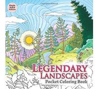 Legendary Landscapes: Pocket Coloring Book