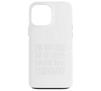 Legendary Mindset T-shirt audacieux pour l'imparable Coque pour iPhone 13 Pro Max