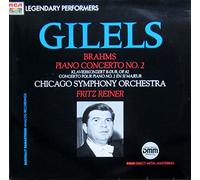 Legendary Performers: Emil Gilels - Brahms: Klavierkonzert Nr. 2 B-dur op. 82 [Vinyl LP] [Schallplatte]
