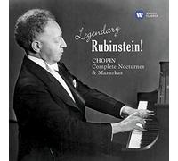 Artur Rubinstein – Legendary Rubinstein : Chopin, Complete Nocturnes & Mazurkas – 3 CD