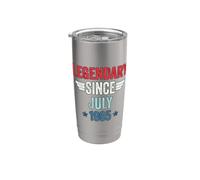 Legendary Since July 1965 Gobelet isotherme en acier inoxydable double paroi