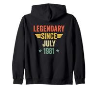 Legendary Since July 1981 Sweat à Capuche