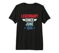 Legendary Since June 1974 T-Shirt Haut de Gamme