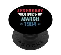 Legendary Since March 1984 PopSockets PopGrip Adhésif