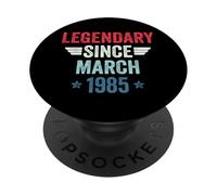 Legendary Since March 1985 PopSockets PopGrip Adhésif